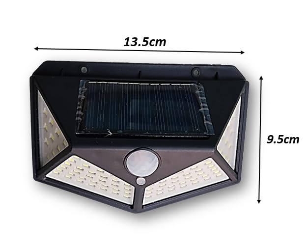 LAMPARA SOLAR IMPERMEABLE CON SENSOR