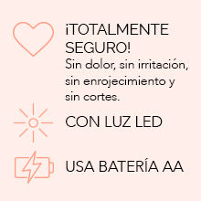 DEPILADOR DE CEJAS RECARGABLE
