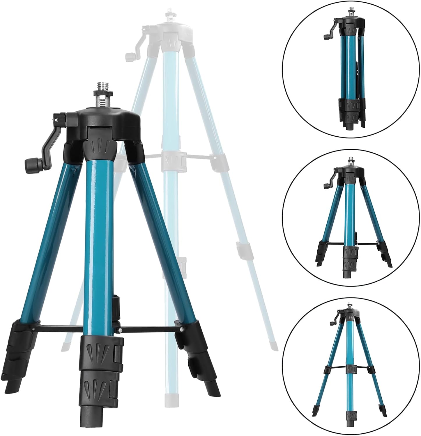 Nivel Láser 3D Profesional con Trípode y Accesorios Completo