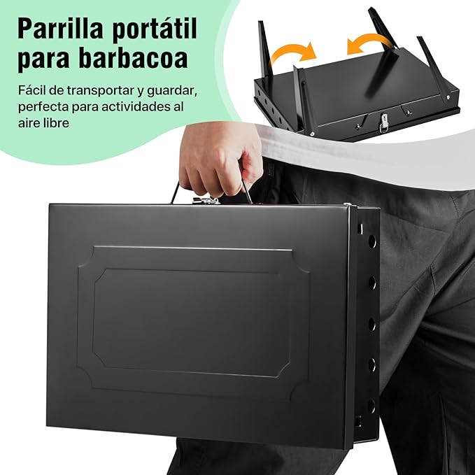 Asador Portátil Plegable