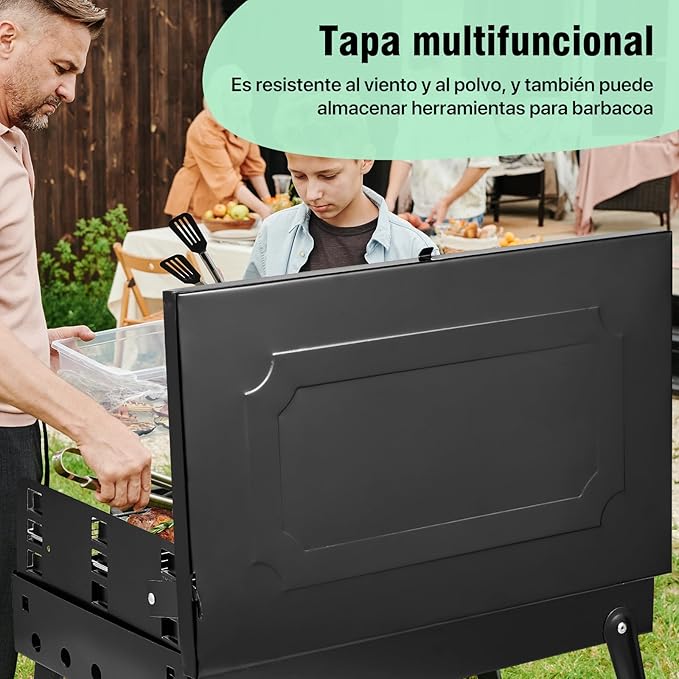 Asador Portátil Plegable