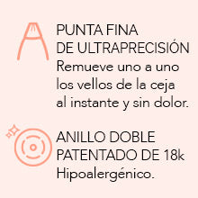 DEPILADOR DE CEJAS RECARGABLE